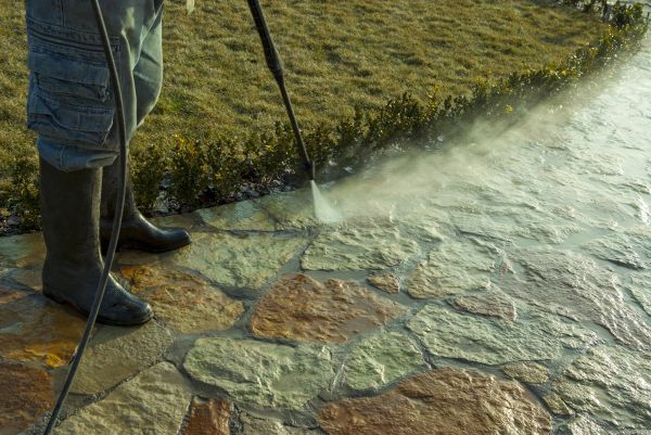 Cost of Stone Power Washing in Los Gatos