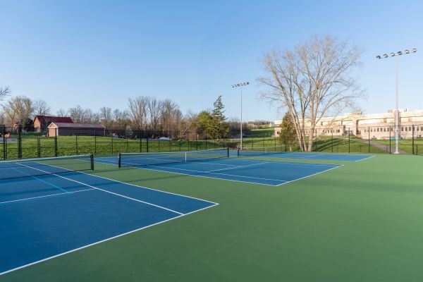 Tennis Court Cleaning in Los Gatos