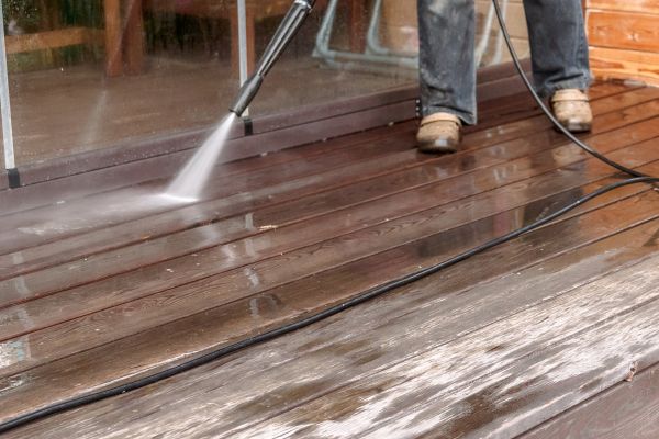 Pool Deck Power Washing in Los Gatos