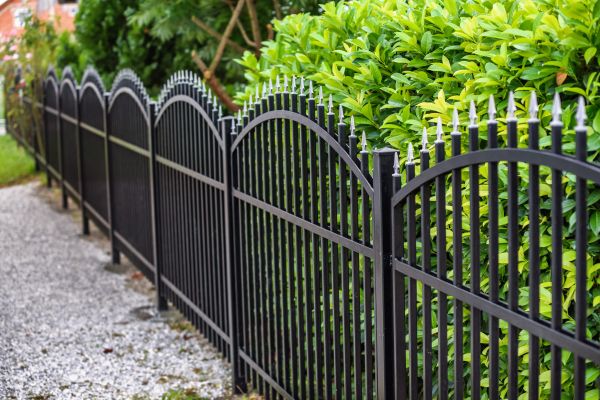 Iron Fence Pressure Washing in Los Gatos