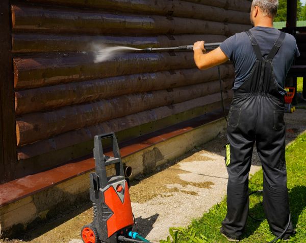 Cost of Log Home Pressure Washing in Los Gatos