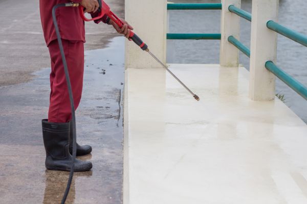 Industrial Concrete Cleaning in Los Gatos