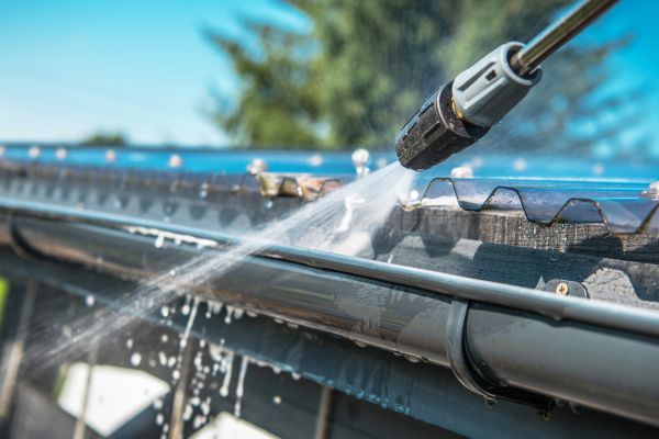 Gutter Jet Washing in Los Gatos