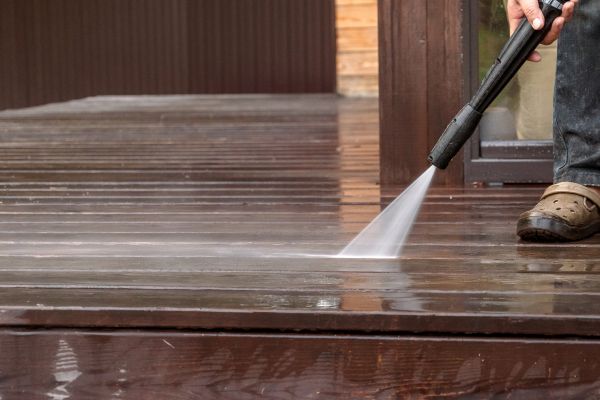 Balcony Pressure Washing in Los Gatos