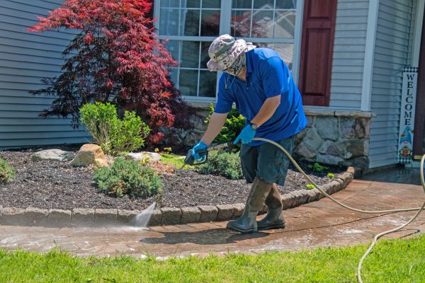 Brick Walkway Cleaning in Los Gatos