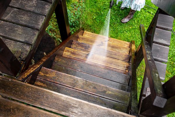 Wood Power Washing in Los Gatos