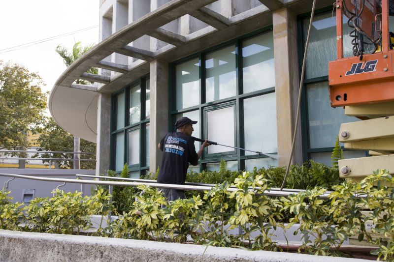 Finished Powerwashed Surface